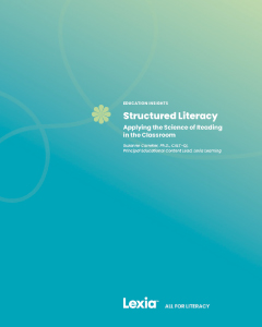 Applying the Science of Reading in the Classroom